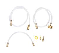 Luocute Kit de Purge de Direction Hydraulique 35 Pouces, Construction en | Joint Anti-fuite, Remplacement pour les Systèmes Seastar BayStar Uflex, avec Tuyau de Remplissage à Connexion Rapide
