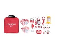 Luocute Kit D'étiquette de Lock-out Kit électrique Loto, Disjoncteur de Circuit Groupe de Lock-out Hasse étiquette Universelle, Verrous de Disjoncteur de Circuit Suspendues Boucles et