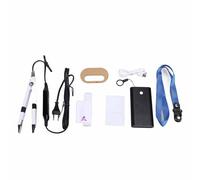 Luocute Kit D'extension de Cheveux Légers LED, Lampe à Outils D'extensions de Cheveux de Couverture Instantanément Volumineuse, Apporter la Nature et la Plénitude, les Effets au Niveau (Prise UE)