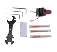 Luocute Kit D'Holdend, 60W 320 ℃ Bloc de Chauffage en Céramique à Flux élevé 32 Mm 30 Mm avec Buses D'échange Rapide 0,4 Mm 0,6 Mm 0,8 Mm pour K1 K1 K1C