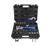 Luocute Kit D'outils D'évasement Hydraulique, Double évasement Simple à 45 Degrés pour Conduite de Refroidissement de Transmission de Frein à Carburant avec Coupe-Tube et Outil