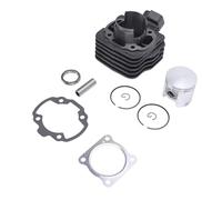 Luocute Kits de Reconstruction de Piston de Cylindre d'extrémité Supérieure de Big Bore 70 C C, Kit de Piston de Clips de Broches D'anneaux de Culasse Professionnels pour Moteurs