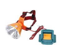 Luocute La Lampe de Tête LED Ajuste pour La Batterie BL1840, 500W Super Bright Spotlight, adapté au Jardin de Pêche au Camping en Plein Air