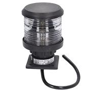 Luocute Lampe de Bateau de Navigation Marine à LED 25 W, visibilité à 225 Degrés, 2 Milles Marins, Lampe de Pont en Tête de Mât étanche IP56 avec Ampoule Remplaçable, pour Navires