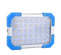 Luocute Lampe de Travail à LED, Projecteur Portable Rechargeable avec Différents Modes, Crochets étanches IPX4 et Conception Portable pour Camping, Pêche, Atelier de Réparation de (F023-3 (version