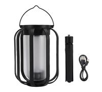 Luocute Lanterne Solaire, Lampe Solaire Suspendue D'extérieur Résistante à la Pluie avec Conception de Trépied et de Crochet, pour la Décoration de Jardin, Patio, Porche et