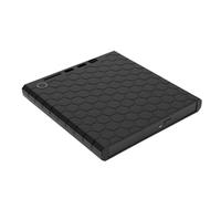 Luocute Lecteur CD DVD Externe 5 en 1, USB 3.0 Type C | Transfert USB 3.0 5 Gbps, Vitesse de Lecture DVD 8x, Emplacement pour Carte Mémoire, Lecteur de Lecteur Optique Portable