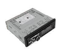 Luocute Lecteur CD DVD Stéréo Din Single Din, Car Radio FM USB AUX avec Emplacement pour Carte SD, Support DVD MP3 JPEG, Puissance de Sortie 60WX4, pour Une Lecture Vidéo D'appel