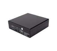 Luocute Lecteur CD HiFi avec BT, Extraction USB et Sortie Optique (Black) | L'écran LED Affiche la Progression de la Gravure, L'extraction WAV sans Perte vers une clé USB, le Décodage DSD64 et FLAC,