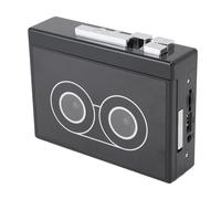 Luocute Lecteur de Cassettes Portable, Convertisseur MP3 5.0 avec Inversion Automatique et Enregistrement USB, pour Les Amateurs de Musique Vintage et la Numérisation de Bandes (A)