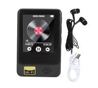 Luocute Lecteur de Musique Mp3, 5.0 1,77 Pouce Tactile Portable Lecteur Mp3 Portable avec Calendrier D'enregistrement de Lois (Carte mémoire 16G)
