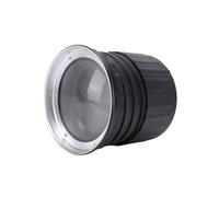 Luocute Lentille de Fresnel Professionnelle, Angle de Faisceau Réglable de 12 ° à 40 ° pour Les Lumières LED COB, avec Support Standard pour la Diffusion Vidéo en Direct de Photographie