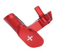 Luocute Levier de Commande D'accélérateur au Pouce en Aluminium, Remplacement pour F3 F3S F3T F3L 2015 Plus Tard et RT RTL 2020 Plus Tard, avec Poignée Texturée et Angle optimisé pour (rouge)