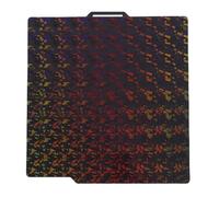 Luocute Lit D' Flexible, Kaléidoscope PEY Lisse et Plaque de Construction à Motif D'éclats 257 X 257 Mm avec Forte Adhérence pour PLA PETG, pour Imprimantes 3D Lab A1 P1P P1S