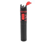 Luocute Locatrice de Défauts Visuels à Fibre Optique de 80 Km, Stylo de Lumière Rouge Rechargeable Non Tactile avec Connecteur Universel de 2,5 Mm pour Détecter les Défauts de Câbles