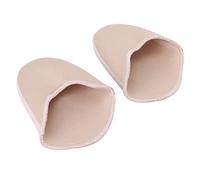 Luocute Lot de 2 Protège-orteils de Ballet pour Chaussures de Pointe avec Coussin en Gel SEBS Antidérapant pour la Danse, la Course à Pied, la Randonnée, Couvre-pieds en Tissu tri