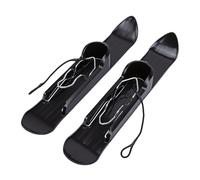 Luocute Lot de 2 Skis de Neige pour Poussette, Fixation de Planche de Luge d'hiver, Ski, Traîneau, Scooter d'hiver, Skis pour Champs de Neige, Poussette de bébé, Vélos D'équilibre,