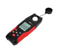Luocute Luxmètre Numérique, Luxmètre 0,1 à 200 000 LX avec écran LCD et Maintien des Données, Mesureur de Lumière Numérique, Mesureur de Température Ambiante Portable pour Photographie