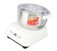 Luocute Machine à Pâte 200 W 5 L avec Fonction de Fermentation, Minuterie par -ordinateur, Panneau Tactile Face vers le Haut, Contrôle Intelligent des Puces, Mélangeur de Pâte à (Prise UE)