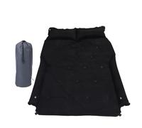 Luocute Matelas à Air Automobile, Luxueux Matelas à Air en Daim SUVE, épaisseur de 5 Cm, Garde Latéral, Oreiller intégré, Fuite, Idéal pour Le Camping, Dormir, Voyager (Black)