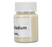 Luocute Médium à la Cire, Cire Froide 60 Ml, avec Couteau à Palette for Peinture à L'huile Techniques Mixtes et Scellement Aquarelle
