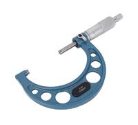 Luocute Micromètre Extérieur Micromètre Numérique Plage 2-3 Pouces Précision 0,0001 Pouces avec Enclume en Carbure et dé à Coudre à Cliquet pour la Mesure Précise de L'épaisseur du