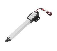 Luocute Mini Actionneur Linéaire électrique, Course de 100mm 70N Poussée Vitesse 8 Mm/s 24V Petit Actionneur Linéaire avec Fin de Course pour L', L'usine ou la Maison