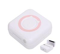 Luocute Mini Imprimante de Poche, Imprimante Portable Thermique sans Encre avec compatibilité des Applications pour Notes, Photos, étiquettes, Mémos, Journal, Bricolage (Pink)