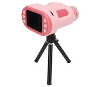 Luocute Mini Microscope à Main 1000x pour Les Enfants avec Un écran de 2 Pouces, Une Caméra de Microscopes Rechargeables 1080p, Double Lens, Science Fun Birthday Gifts Toys for Children (Rosâtre)