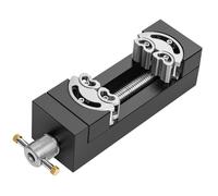 Luocute Mini Pince-étau, étau de Précision Robuste à Réglage Automatique avec Mâchoires Adaptables pour Objets Réguliers de 58 Mm et Irréguliers de 62 Mm, Fabrication de Bijoux,