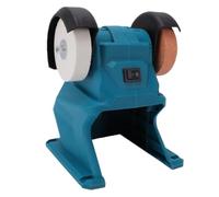 Luocute Mini Touret à Meuler, à Double Meules pour Détartrage | Sans Fil, Compatible avec Batterie, Roues de 70 Mm pour Affûtage, ébavurage, Polissage des Métaux