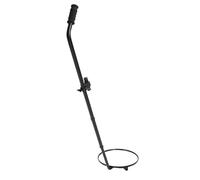 Luocute Miroir D'inspection Télescopique avec 3 Roues, 2x étanche à Carter de 30 Cm de Diamètre Sous Miroir de Recherche de Véhicule, Angle Réglable et Lampe de Poche LED pour les