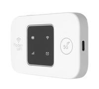 Luocute Modem USB Portable 4G, Point D'accès Mobile débloqué 300 Mbps avec Emplacement pour Carte SIM, Routeur à Batterie Longue Durée et Rechargeable 3000 MAh, Connexion 10 Appareils (White)