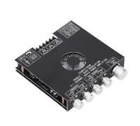 Luocute Module Amplificateur de Puissance 2.1 Canaux TPA3255 | BT 5.1 avec Entrée USB Aux, Alimentation DC 16 38 V, 220 W, Caisson de Basses 350 W, Gauche/droite, Protection contre la