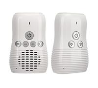 Luocute Moniteur Audio pour bébé, Moniteur Sonore Numérique sans Fil 2,4 GHz avec Détection de Bruit Inférieure à 40 DB, Autonomie de 20 Heures, Conversation Bidirectionnelle, Vei (Prise UE)