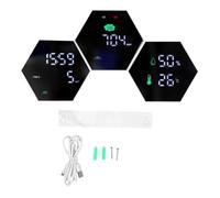 Luocute Moniteur de qualité de L'air WiFi, Détecteur de CO2 PM2,5