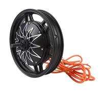 Luocute Moteur de Moyeu de Roue de 14 Pouces, Capteur à Double Effet Hall sans Balais en Alliage D'aluminium Haute Puissance 2000-5000 W, étanche IPX6, avec Plusieurs Tailles de P