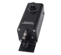 Luocute Moteur de Rôtissoire, Moteur de Gril électrique en Alliage D'aluminium 10 W avec Vitesse Réglable de 3 à 12 V et Batterie Intégrée, Remplacement Universel pour la Plupart des Grils