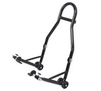 Luocute Motorcycle Arrière du Support de Levage Arrière, capacité de 850 Lb, Assemblage Facile, Conception Réglable, Stockage Pratique, 4 Roulettes, Ajustement Universel