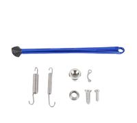 Luocute Motorcycle côté Coup de Pied, Montage Latéral Gauche, Support de Support Latéral de Moto anodisé usiné CNC pour XC XCW XCF EXCF 150 200 250 300 350 2008-2015 (BLUE)