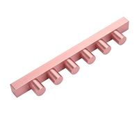 Luocute Moule de Rouge à Lèvres Bricolage, Outil de Fabrication de Baume à Lèvres en Alliage D'aluminium or Rose, pour Fabriquer du Rouge à de Couleur Unique (Décapant 6 trous)