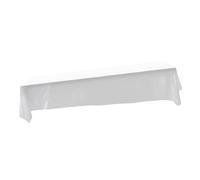 Luocute Nappe Rectangulaire 145x320cm en Polyester, Résistante aux (White)