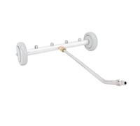 Luocute Nettoyeur de de Roulement, Kit de Nettoyage de Châssis de 16,1 Pouces avec Rallonge Droite et Barre de Remorquage Courbée pour Nettoyeur Haute Pression 4000 PSI 2,5GPM