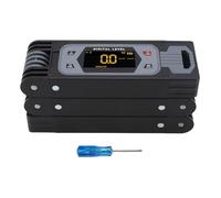 Luocute Niveau Pliable Numérique, Matériau ABS avec Aimant et Grand écran pour Mesure Multi-angles, 4 X 90, Axe Simple, Double Axe ± 60, Plage pour Installation sur Bois