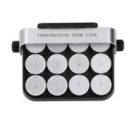 Luocute Ornement de Machine à écrire Antique, Décoration de Bureau Rétro, Modèle de Machine à écrire Vintage avec Un Savoir-Faire raffiné pour Les écrivains de Bureau Domicile, (Black)