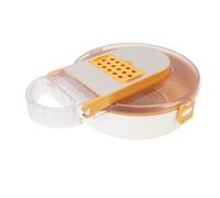 Luocute Outil de Dicer Végétal, Slicer Végétarien avec Panier de Vidange Grande capacité, Lames en Dés, Gadget de Cuisine à Rotation Magique Multifonction, Facile à Nettoyer
