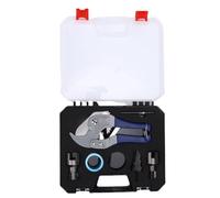 Luocute Outil de Filetage de Tuyau Externe Interne intégré, Enfile-Tuyau Externe Interne de 1/2 3/4 Pouces et Embout D'alésage avec Coupe-Ruban PTFE pour DN15 DN20