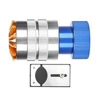 Luocute Outil de Levage de Verre de Montre en Acier pour Horloger | Taille compacte portable, construction en acier antirouille, ouvre-boîtier de montre, plaque de base incluse