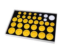 Luocute Outil de Réparation de Montres, 33pcs Décède L'outil de Remontage de Retour de Cas de Surveillance pour la Fabrication et la Réparation des Montres, Les Professionnelles