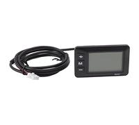 Luocute Panneau LCD GD01 pour Vélo électrique, Panneau de Commande D'affichage LCD 24 V 36 V 48 avec Connecteur d'étanchéité, Ordinateurs de Cyclisme pour Modification de Vélo de